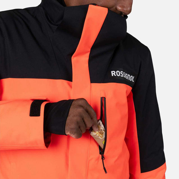 Pánská bunda Rossignol Hero Velika Insulated Ski Jacket Neon Red RLOMJ05-316 25/26