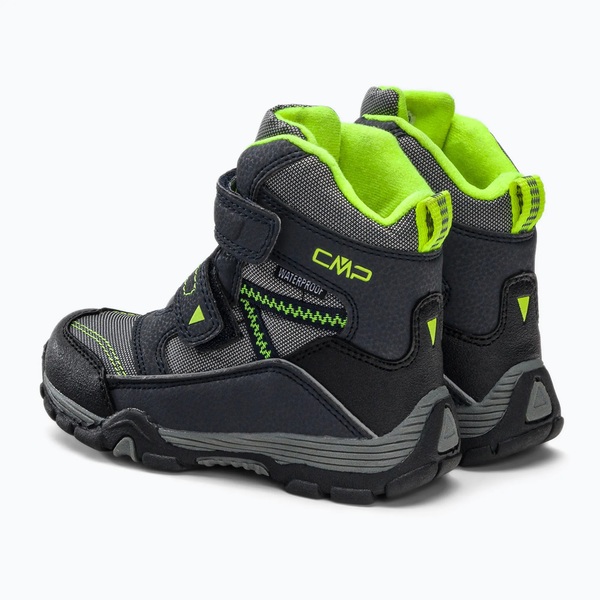 Dětské zimní boty CMP Kids Pyry WP Snow Boots Anthracite-Ice 38Q4514-20UF 25/26