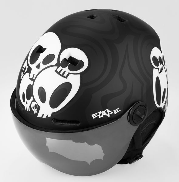 Dětská lyžařská helma Etape SPEEDY PRO černá-bílá mat 2512419 25/26