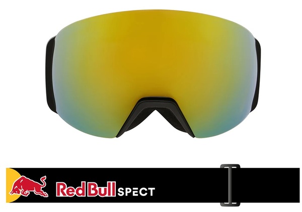 Brýle Red Bull Spect JON-02YE2 Black/Smoke/Yellow Mirror + bonus Lens Light Pink 25/26
