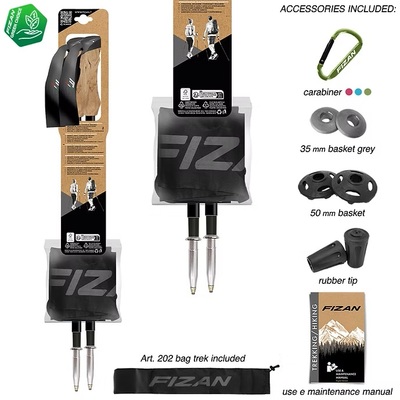 Trekové hole Fizan Compact 1947 Limited Edition 100.001 26/27