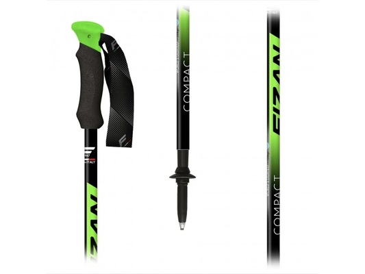 Trekové hole FIZAN COMPACT GREEN 100.005 25/26