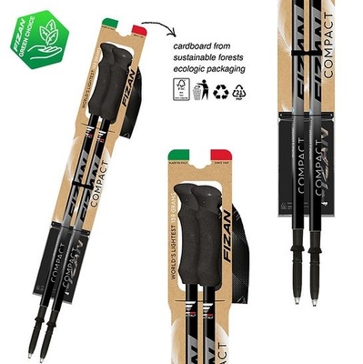 Trekové hole Fizan Compact Grey 100.007 25/26