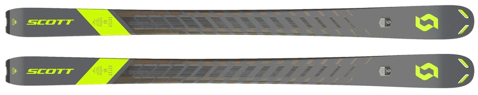 Skialpové lyže Scott Superguide 95 + pásy Skin Montana Montamix Superguide 95 Grey