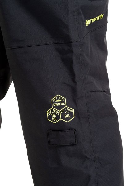 Dětské chlapecké snowboardové kalhoty Meatfly Junior Black/Black 25/26