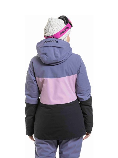 Dámská bunda Meatfly Kirsten Black/Purple Light 25/26