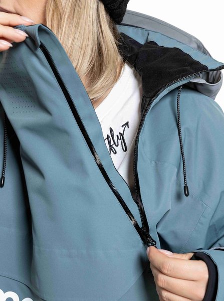 Zimní bunda Unisex Meatfly Maddie Blue Sea/Silver 25/26