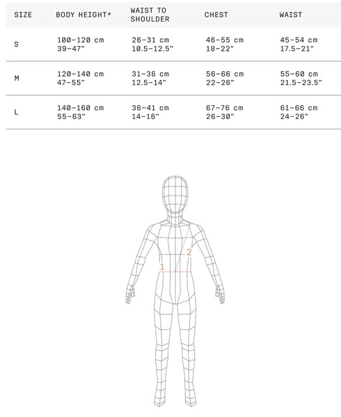 Dětský páteřák/chránič páteře POC POCito VPD Air Vest Fluorescent Pink PC200269085 25/26