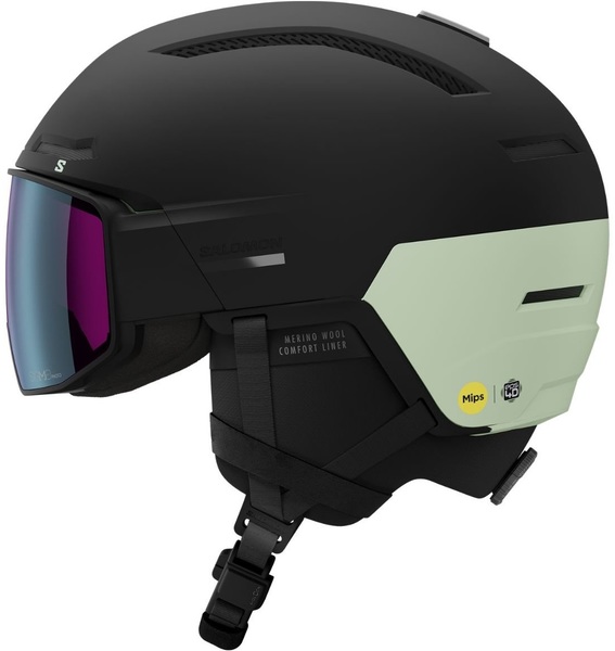 Helma Salomon Driver Prime Sigma Photo Mips L47610300 Black/White moss/Sigma Photo Sky Blue 26/27