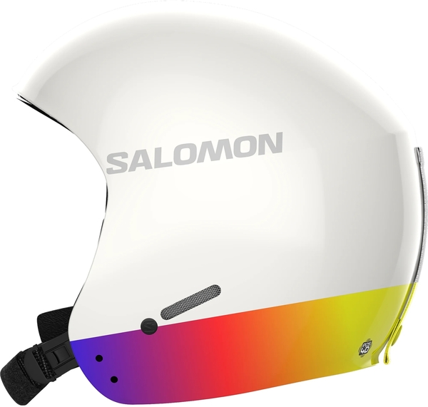 Lyžařská helma Salomon S/Race L47021100 White/Gradient 