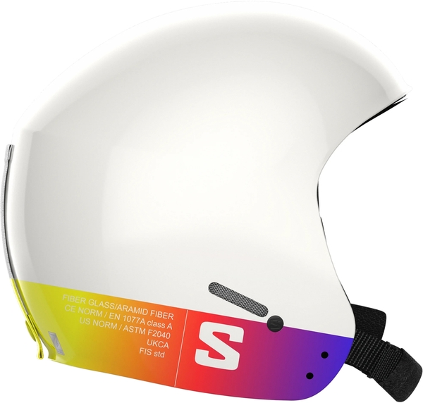 Lyžařská helma Salomon S/Race L47021100 White/Gradient 