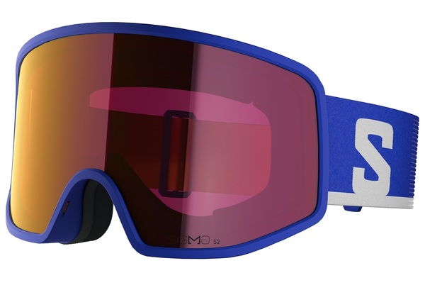 Brýle Salomon Sentry Pro Race Blue/Sigma Poppy Red + Sigma Light Blue L47635900 26/27