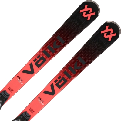 Lyže Volkl Racetiger RC Black + vMotion 12 GW Black 25/26