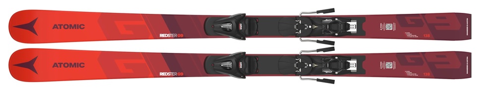 Dětské závodní lyže Atomic Redster G9 FIS J-RP³ + Colt 7 GW 