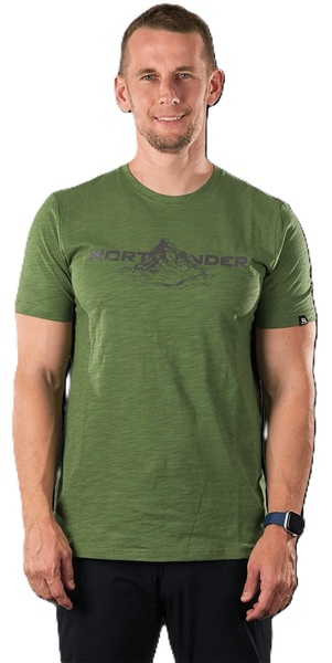 Pánské triko Northfinder Fid TR-5049OR-300 Dark Green 26/27