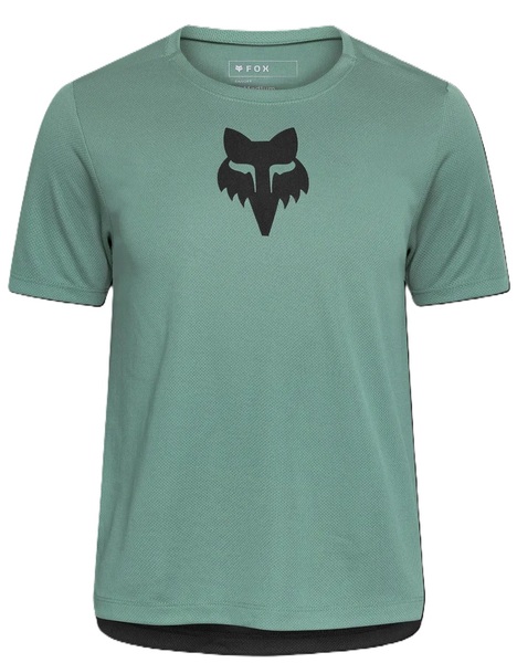 Dětský/Juniorský cyklistický dres FOX Yth Ranger SS Jersey Pine Green 33447-391 26/27