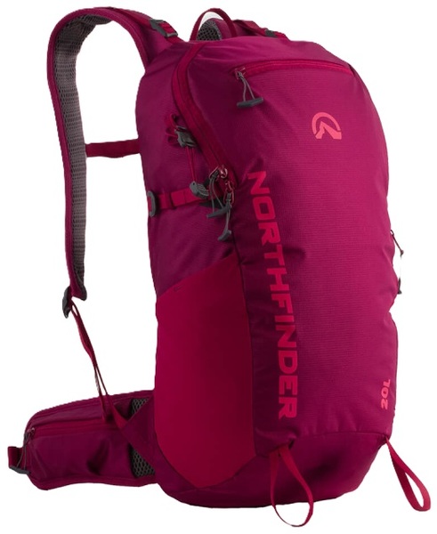 Turistický batoh Northfinder Annapurna 2 20 L BP-11081OR-510 Cherry 26/27