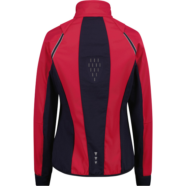 Dámská bunda s odepínacími rukávy  CMP Women's hybrid jacket 30A2276-B807 Magenta 26/27