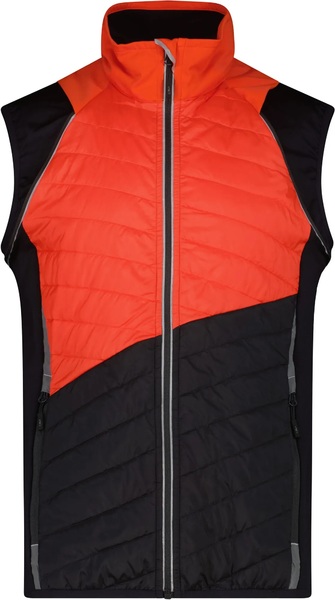 Pánská bunda s odepínacími rukávy CMP Campagnolo Men's Unlimitech hybrid jacket 30A2647-C451 Orange 26/27