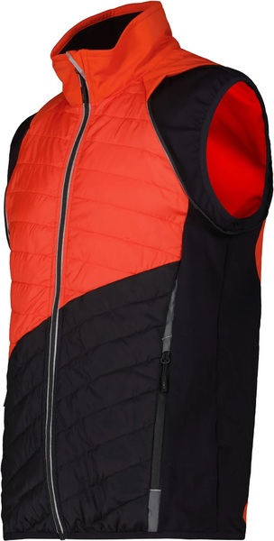 Pánská bunda s odepínacími rukávy CMP Campagnolo Men's Unlimitech hybrid jacket 30A2647-C451 Orange 26/27