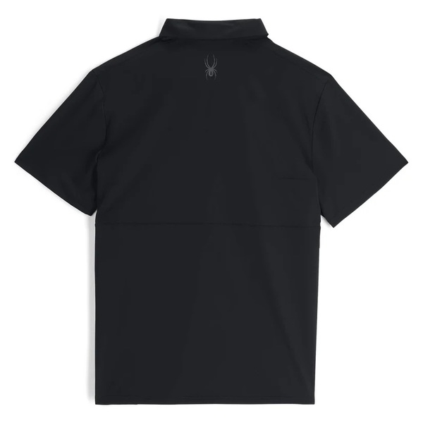 Pánské Polo triko Spyder Links Shot Sleeve Tech Polo 38A011501 Black 26/27