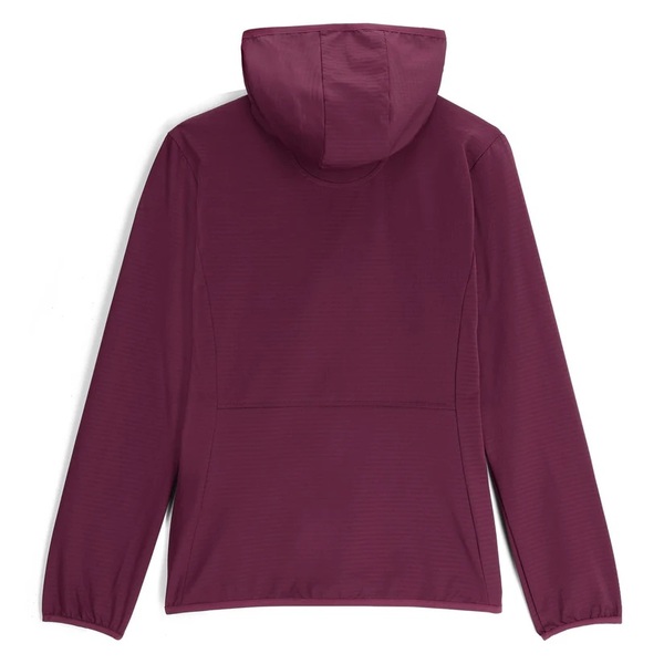 Mikina s kapucí Spyder Gridweb Fleece Hoodie Womens Plum 38B481412 26/27