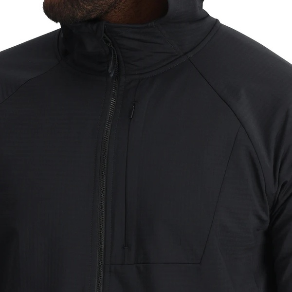 Mikina s kapucí Spyder Gridweb Fleece Hoodie Mens Black 38A031415 26/27