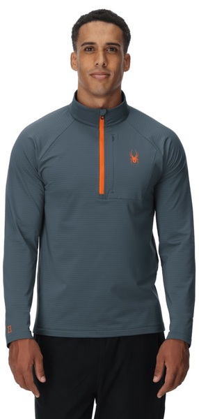 Mikina Spyder Gridweb Fleece 1/2 Zip Slate Blue 38A481411-SLB 26/27