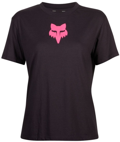 Dámské triko Fox W Fox Head Ss Tee Black/Pink 31850-285 26/27