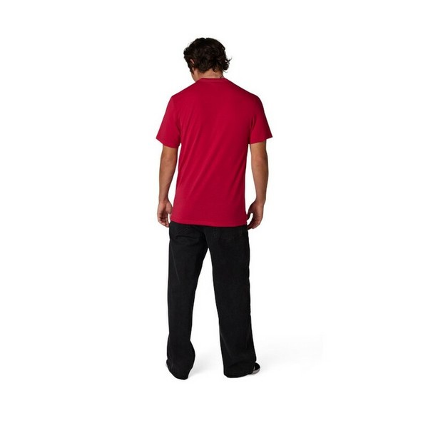 Pánské triko Fox Absolute SS Tech Tee Cranberry 32871-527 26/27