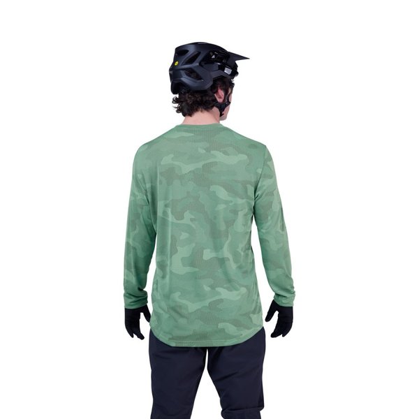 Pánský cyklo dres Fox Ranger Tru Dri Ls Jersey Pine 32365-391 26/27