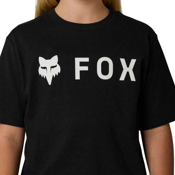 Dětské/Juniorské Triko Fox Youth Absolute Ss Tee Ultra Black 39613-D95 26/27