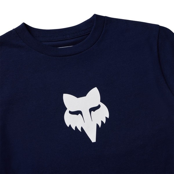 Dětské/Juniorské Triko Fox Youth Head Ss Tee Navy 39614-007 26/27