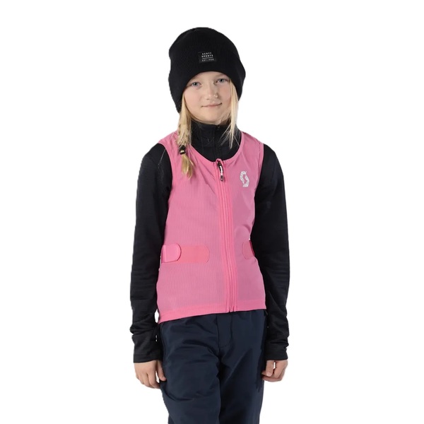 Dětský chránič páteře/páteřák Scott Vest Airflow Junior Carnation Pink/White 420610 25/26