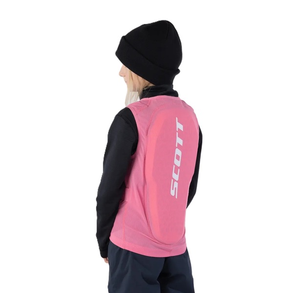 Dětský chránič páteře/páteřák Scott Vest Airflow Junior Carnation Pink/White 420610 25/26